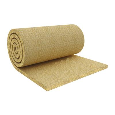 China Hotel custom size mineral wool products rock wool moisture proof blanket for office buildings for sale