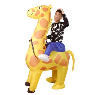 China PU Fashion Inflatable Adults Dinosaur Costume Cosplay Apparel for sale