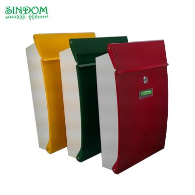 China Rust Proof Japanese Wholesale Mailbox Metal Wall Mount Mail Box for sale