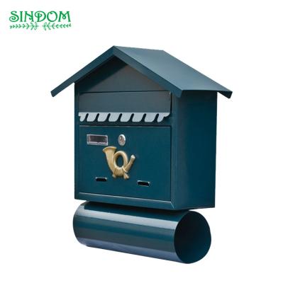 China Rust Proof Garden Metal Home Decorative Mailbox for sale