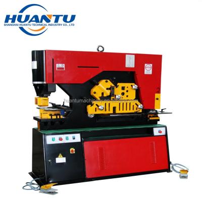 China Garment Shops Hydraulic Section Iron Worker, C Beam Cutting Machine, Notching Machine for sale