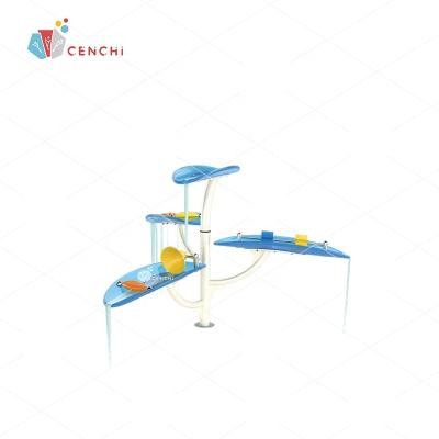 China Cenchi Fiberglass Aqua Commercial Aquatic Play Sprinkler Outdoor Playground Water Sprinkler Sprinkler City Fun Splash Pads for sale