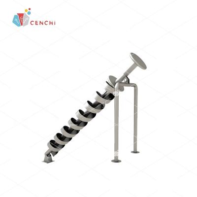 China Outdoor Play Equipment Water Fountain Spray Ground Spray Arch Installation Park Aqua Pad Fiberglass Cenchi Splash Archimedes Stainless Screw Pump for sale