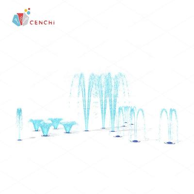 China Commercial Cenchi Amusement Fiberglass Splash Pad Water Park Stainless Ground Spray for sale