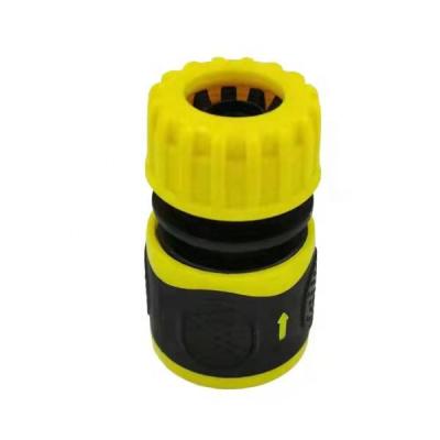 China Garden Irrigation Parts 1/2inch 3/4inch Soft Garden Irrigation Water Hose Quick Connector for sale