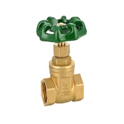 China General type of 200WOG Sanwa brass gate valve for water for sale