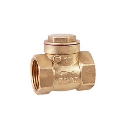 China General Popular Cheaper Type Brass Swing Check Valve 200WOG for sale