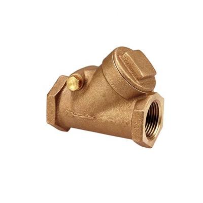 China General 1/2 Inch Brass Bronze Brass Swing Check Valve 2 Inch Y Pattern DN25 PN20 Y Strainer for sale