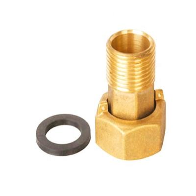 China Hose Lines Connect 1/2inch Water Meter Brass Connection Tails Connectors Unions Non Return Valve for sale