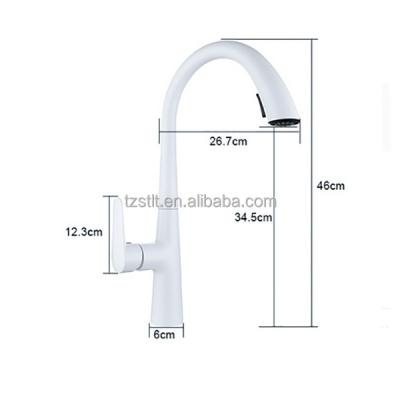 China Thermostatic Faucets Hot Cold Water 304 Kitchen Mixer Taps 360 Degree Swivel Rotatable Kitchen Sink Faucet for sale