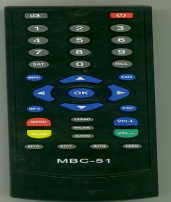 China MBC-51 ISRAEL TV REMOTE CONTROL CHEAP PRICE WITH HIGH QUALITY for sale