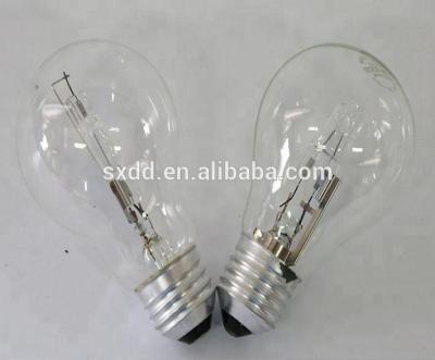 China Hot Sale China Glass Halogen Bulb A55 A60 A19 A21 C35 G45 30W 42W 70W 100W 2000Hours E27 E14 B22 Color Box for sale