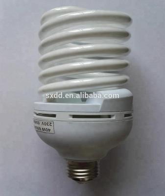 China Tri Phosphor + Gold PBT China Supplier Factory Price 3 Years Warranty Full 30W 40W Spiral Energy Saving Lamp With Good Quality for sale