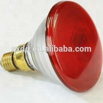 China O.T Light China supplier PAR38 heat bulb infrared color led bulb with brass base high quality 80W 100W 150W 250W E27 E40 for sale