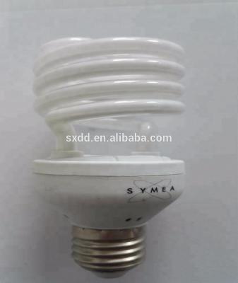 China PBT body T2 7mm 15W E27 B22 spiral energy saving lamp with good quality with 3 years warranty for sale