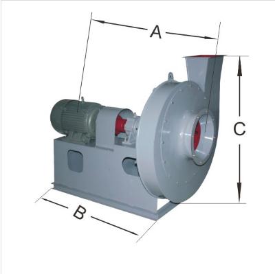 China Yuton 9-26D 380V Circulation Cooling Fan Dust Solvent Vapor Industrial High Pressure Energy-saving Centrifugal Draft Vacuum Cleaner for sale