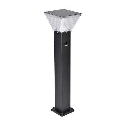 China Garden square shape 3W led solar bollard for sale