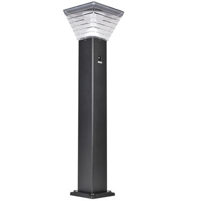 China Garden Track 3W IP65 Outdoor Square Solar Led Bollard For Hotel for sale