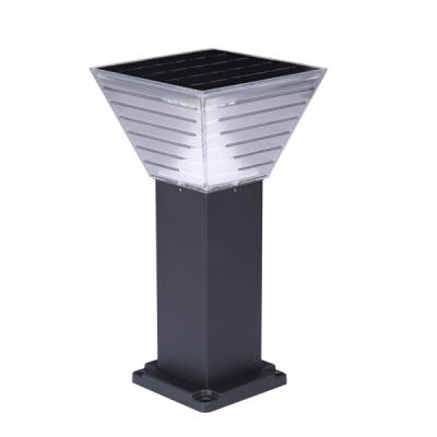 China Waterproof IP65 3W Garden Square Led Solar Bollard Light For Hotel for sale