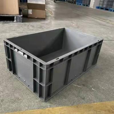 China Freshness Preservation Stored Plastic Box Transfer Logistic Box For Vegetable Bin With Lid for sale