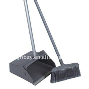 China 2019 Hot Plastic Home Dustpan With Brush Broom Set for sale