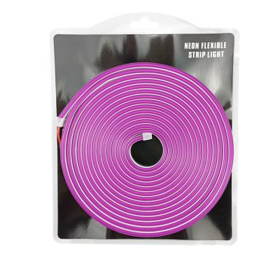 China Decoration Factory Wholesale Price 5 Meters Roll Flexible Strip Single Color Set Neon Lights 12v 6mm For Decoration LED Custom Neon Signs for sale