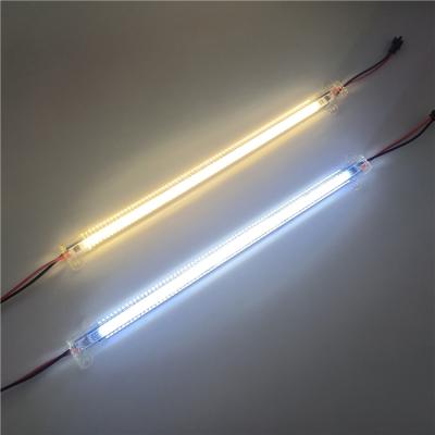 China Residential 12v led wide strip SMD2835 chip 220v strip light aluminum led tube light raw materials with plastic frame for sale