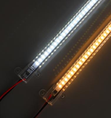 China Long Life Tough 2835 LED Optical Guide 220V Single Row Led Optical Guide 30cm LED Light Bar With PC Cover For Buffet Display Cabinet for sale