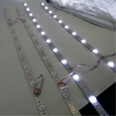 China High Quality Residential LED Backlight Strip Bar DC12V Backlight Stabilized Roadside with SMD3030 12leds 12W 18W 180 Degree Diffusion LED Bar Lens for sale