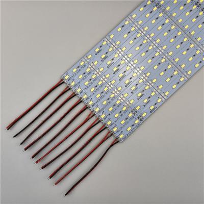 China Hotel Led Strip 12V 24V 5730 72leds 144led/m Rigid LED Strip Bar SMD 5730 Rigid LED Strip Bar 2835 LED Light Bar for sale