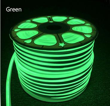 China Warehouse Custom Outdoor Decorative Waterproof Flex Neon Rope Light Strip 110V 220V 24V12V Silicone PVC IP67 Color Changing RGB NEON Rope for sale