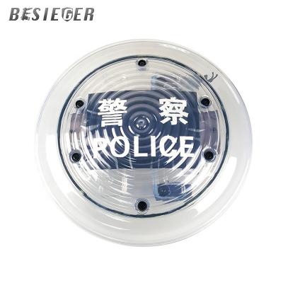 China Using imported PC cold-resistant high-strength tactical police materials PC materials anti riot shield for sale