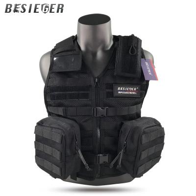 China Multi Functional Military Tactical Vest Net Mesh Duty Police Vest Breathable High Quality Tactical Vest for sale