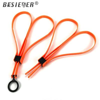 China Professional handcuff design can replace iron handcuffs. BIEGEIER Disposable Nylon Plastic Police Handcuffs Pull Ring Binding Restraint Bandage Handcuffs for sale