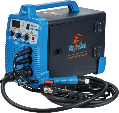 China Hotels Rolwal Igbt Inverter CO2 MIG Welding Machine Gas / Gasless Argon MIG Welder for sale