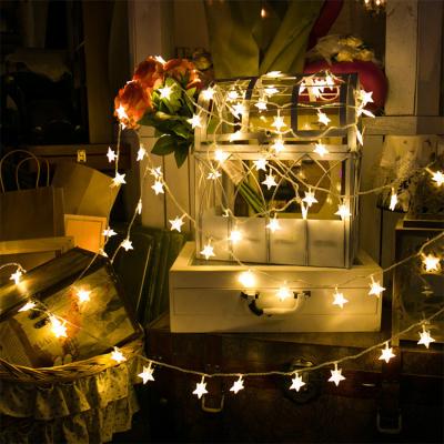 China Wedding Gold Home Party Xmas Bell Snowflake Christmas Tree Decorative New Year LED String Lights Fairy Curtain Flash Icicle Garland Light for sale