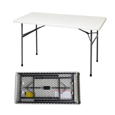 China Modern Size And Color Customized Dining Outdoor Banquet Camping Foldable Plastic Table for sale