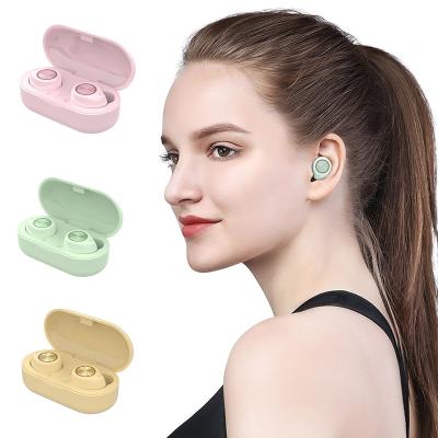 China 2022 Mini Audifonos Auriculares Earbud Wireless Perfect Sound Earphone Macaron Tws Tw60 Gaming In-Ear Headphone BT Type C Earphone for sale