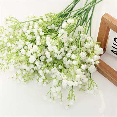 China Fashional K-B002 Wholesale High Quality Fake Gypsophila Artificial Flower Babies Breath For Wedding Decoration for sale