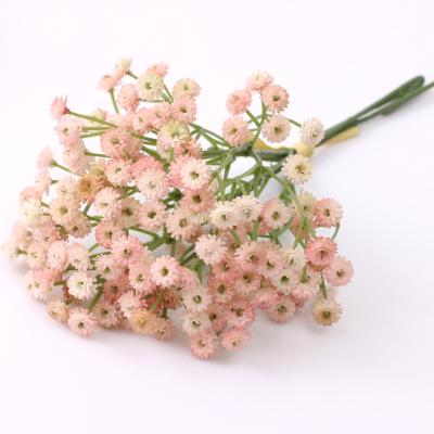 China Fashional A-BB005 White Artificial Baby's Breath Gypsophila Flowers Floral Bouquets For Home Decors for sale