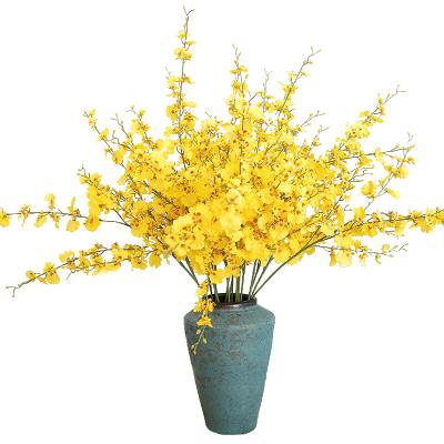 China Wedding Artificial Lady Orchid Table Decoration X-O0037 Single Stem Branch Dancing Arrangement Wholesale X-O0037 Real Flowers Plants Bouquets for sale