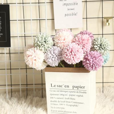 China Wedding X-O0022 Amazon Decoration X-O0022 Main Hot Sale Main Artificial Dandelion Touch Artificial Flower Plants Bouquet The Real for sale