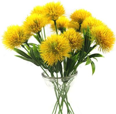 China D-D002 Plastic Wholesale Artificial Fake Dandelion Balls Plant For Decor Wedding Home for sale