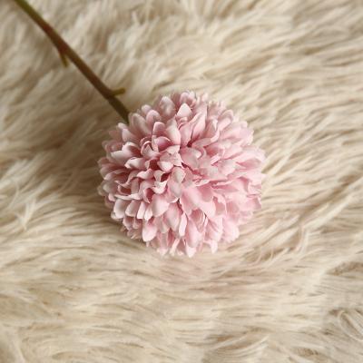 China Fashional Wedding Flower Decorative Silk Single Head Dandelion Artificial Flower For Party Home Decoration for sale