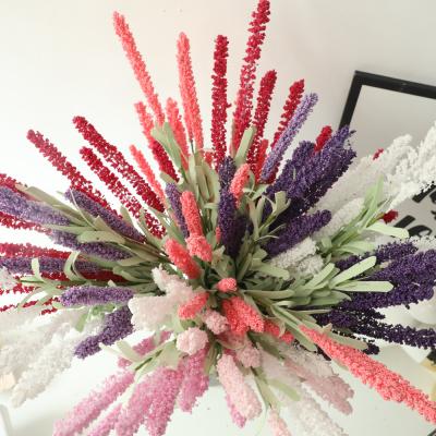 China Fashional High Quality Hot Sale Realistic Costume Decor Artificial Lavender Flower For Home Decoration for sale