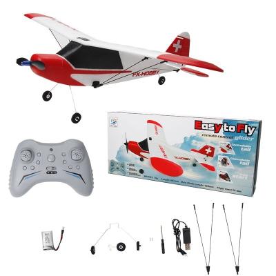 China FX9603 2.4GHz 3CH 6-Axis Gyro EPP Foam J3 RC Airplane RTF Fixed Wing Outdoor Remote Control Plane Aircraft RC Glider Flying Toys for sale