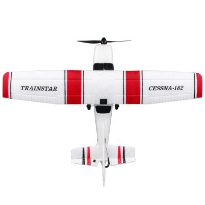 China White Electric Epp Foam 2ch Remote Control Glider Toy Aeromodelling Outdoor Flying Toys Rc Plane 2.4g Radio Control Aircraft Toys for sale