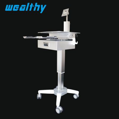 China MA-Customized Contemporary Medical Computer Trolley Cart Hospital Cart Computer Cart for sale