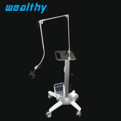 China Aluminum Alloy MA-Hospital Trolley Ventilato Trolley With Medical Mute Wheels Trolley Hospital Medical Workstation for sale