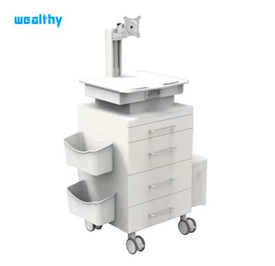 China MA-Hospital Contemporary Furniture Hospital Trolley Hospital ABS Crash Cart for sale